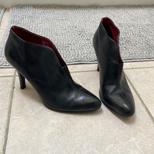 Black Apt.9 Bootie Heels